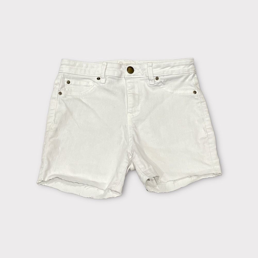 3/$25. Life in progress white short size 27
